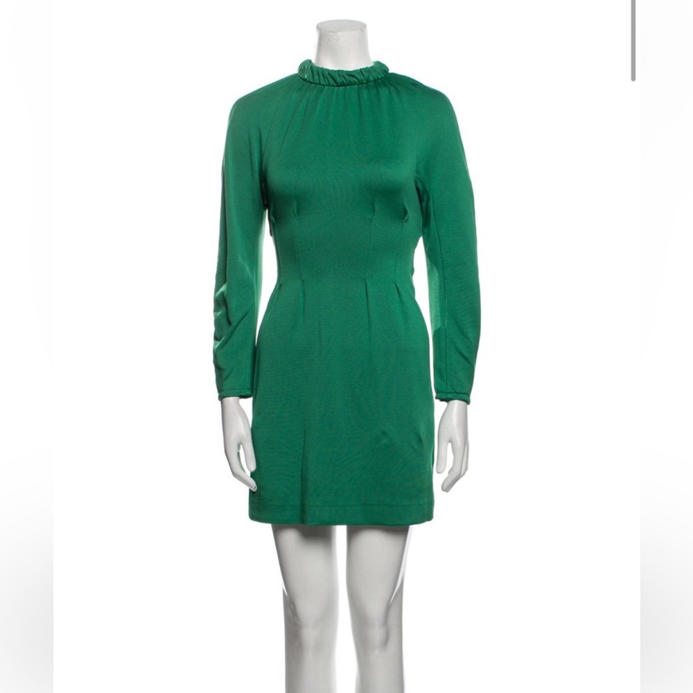 Tibi green dress size xs